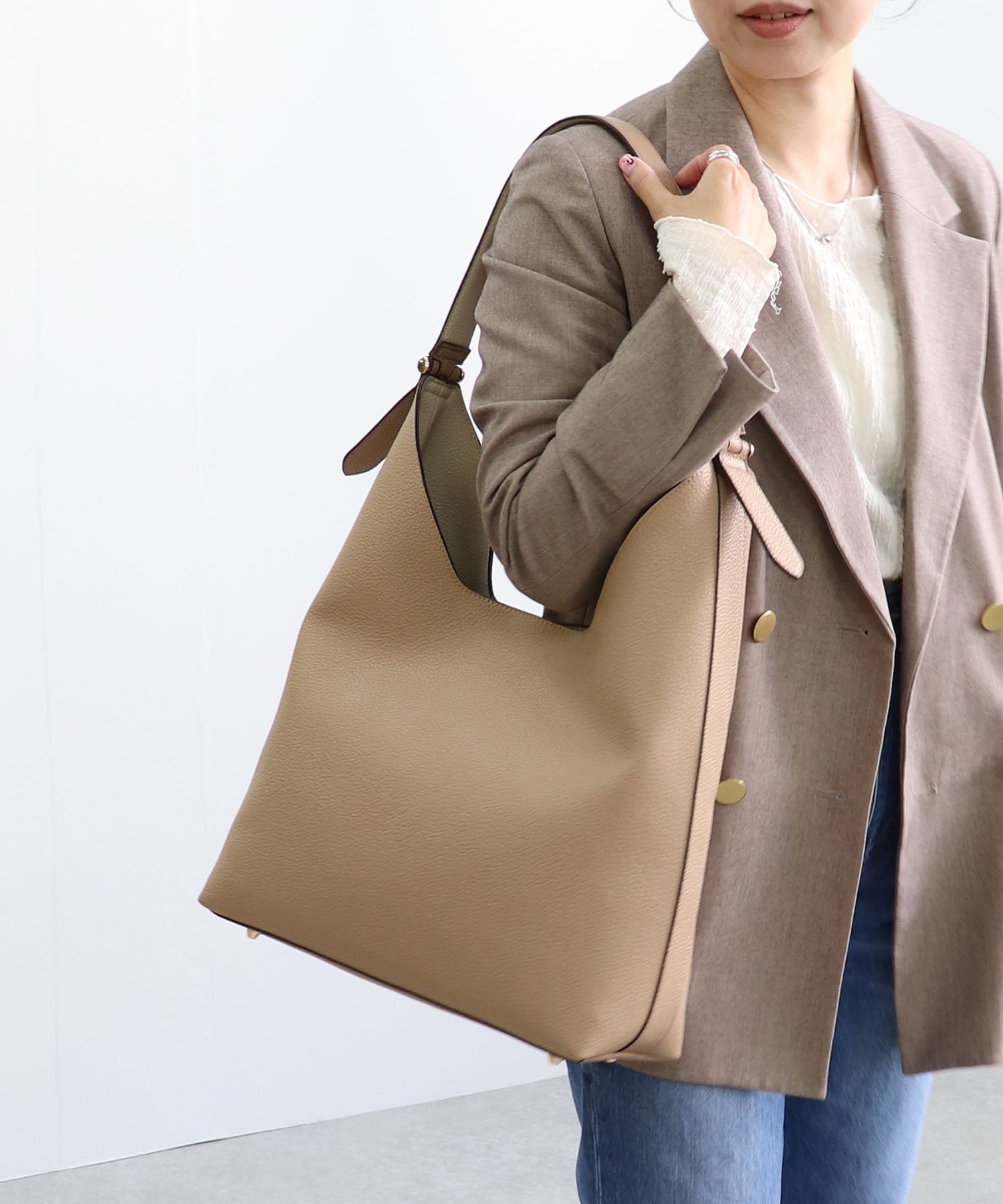 MIAN MIAN 【A4/Commuting/Seasonless】One Shoulder Bag