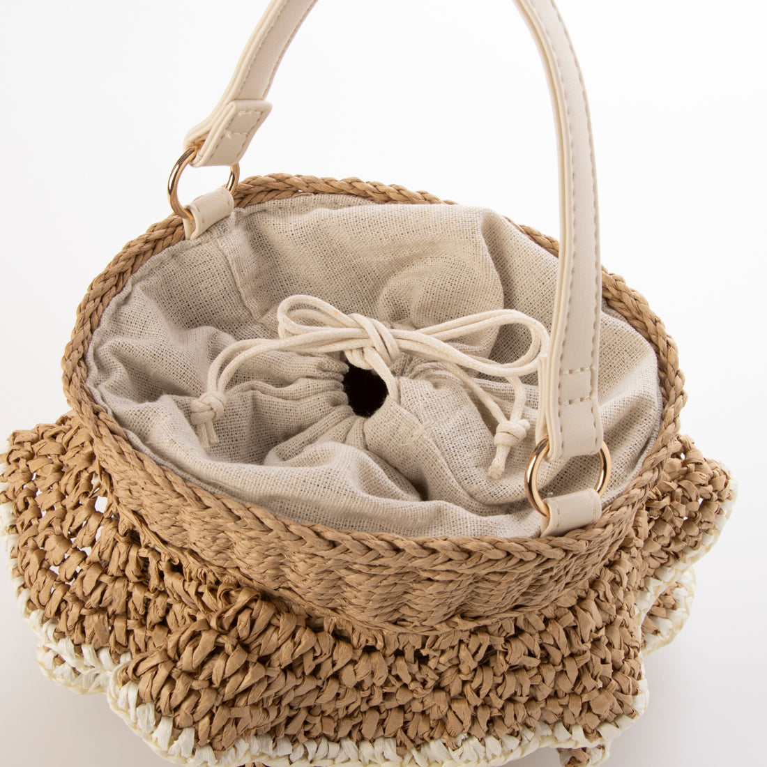 MIAN Frill 2WAY Basket Bag