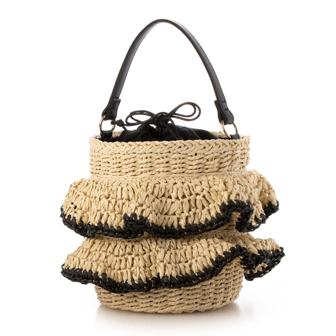MIAN Frill 2WAY Basket Bag