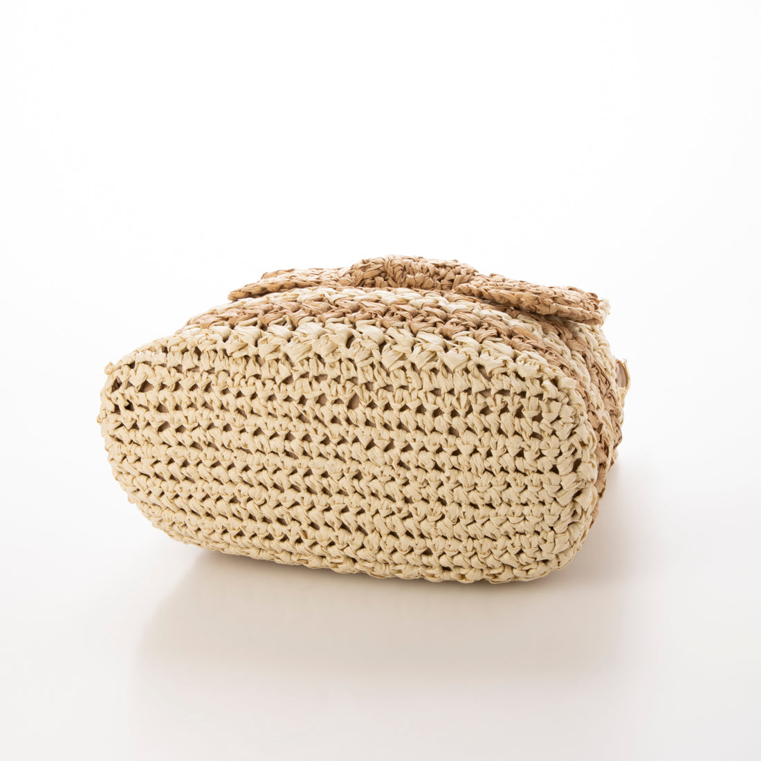 MIAN Front Ribbon 2WAY Basket Bag
