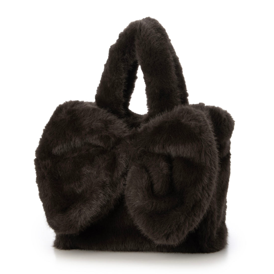 ミアン MIAN リボントートバッグ （チャコール） チャコール