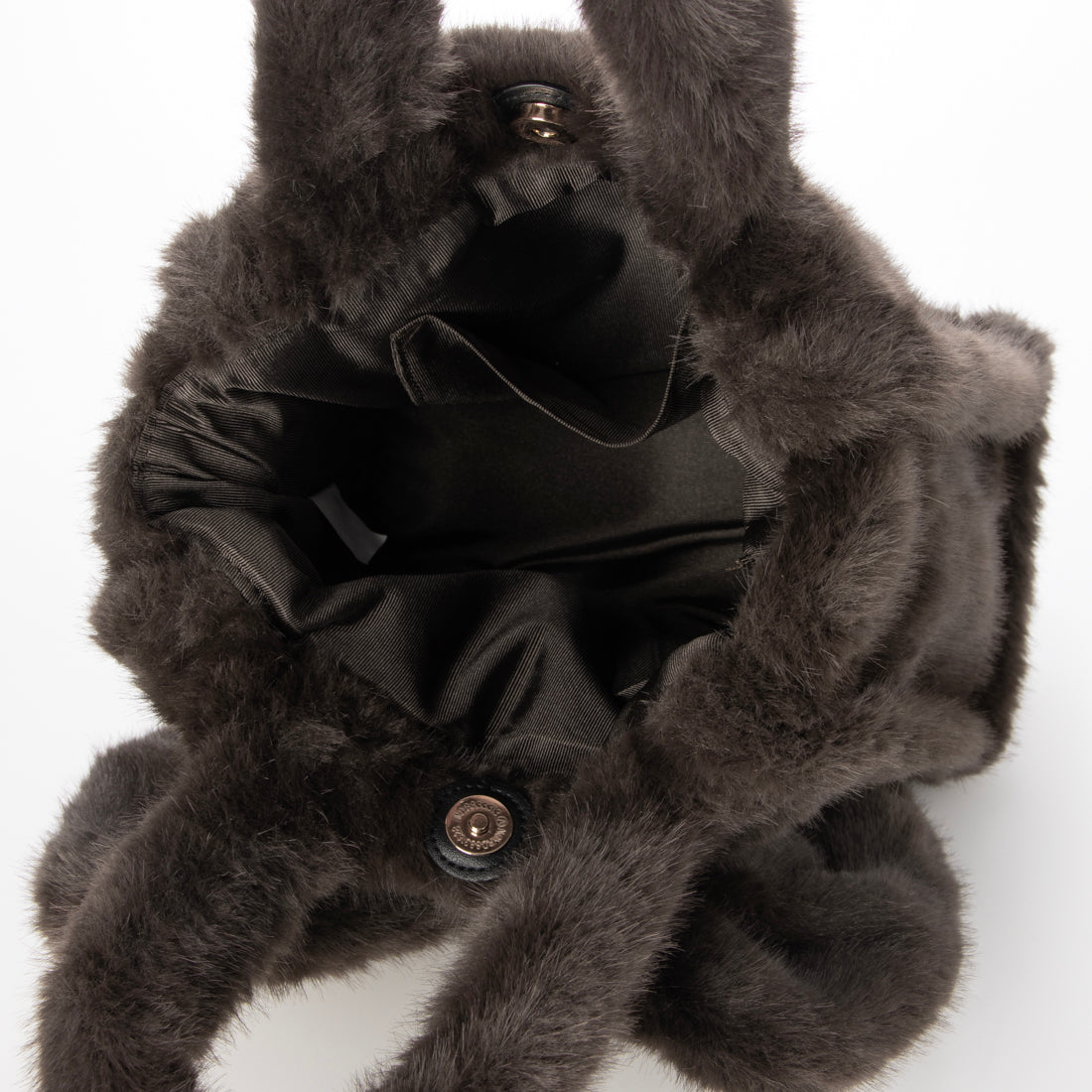 ミアン MIAN リボントートバッグ （チャコール） チャコール