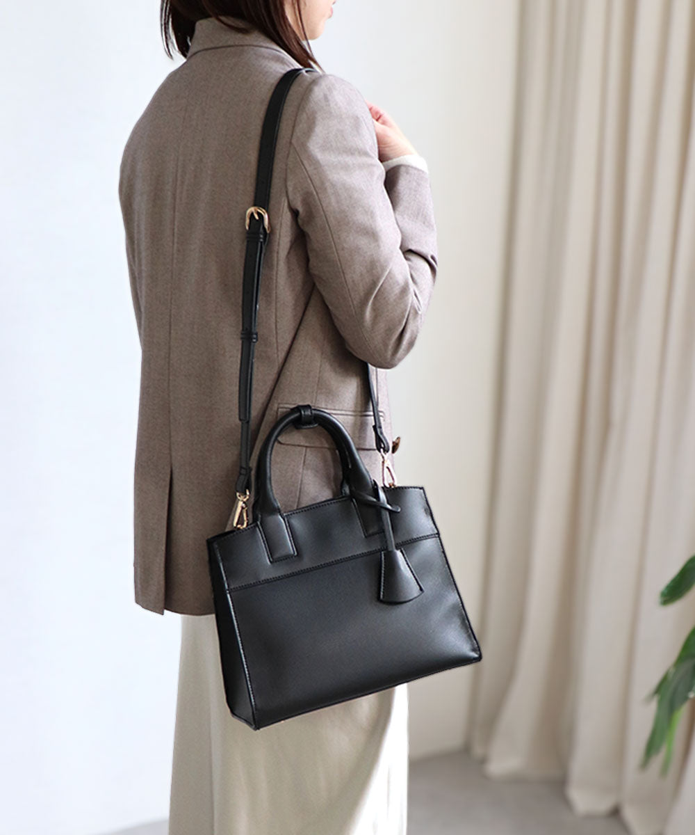 MIAN [Ceremony/Medium size/Seasonless] MALLOW / 2way handbag