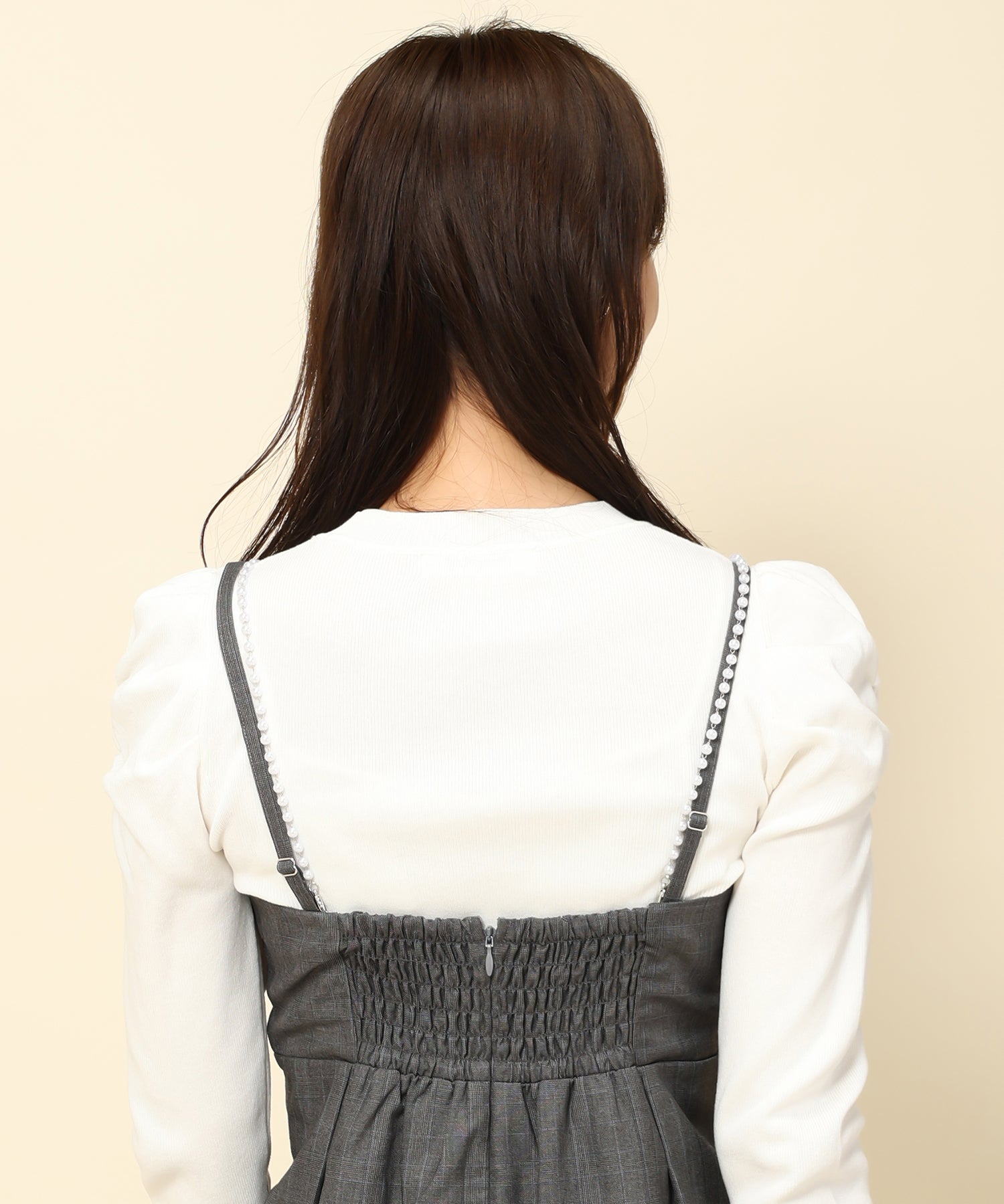 ミッシュマッシュ MISCH MASCH ショルダーチェーンキャミワンピース/MM337418 （GRAY） GRAY