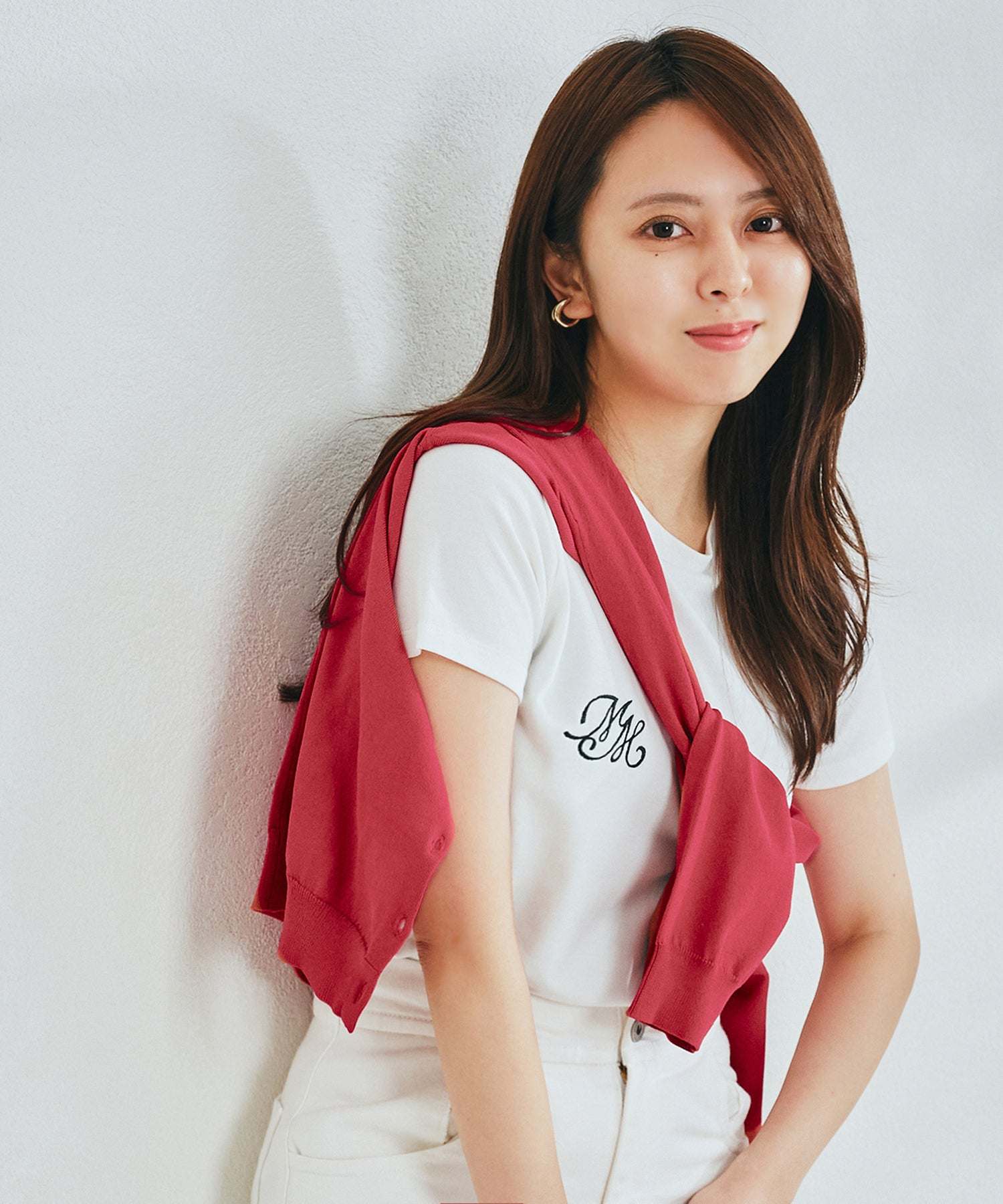 ミッシュマッシュ MISCH MASCH カーディガンランキング1位！【接触冷感】【UV機能】【2024春夏新作】ベーシックビジュー釦カーディガン/MM428406 （GREEN） GREEN