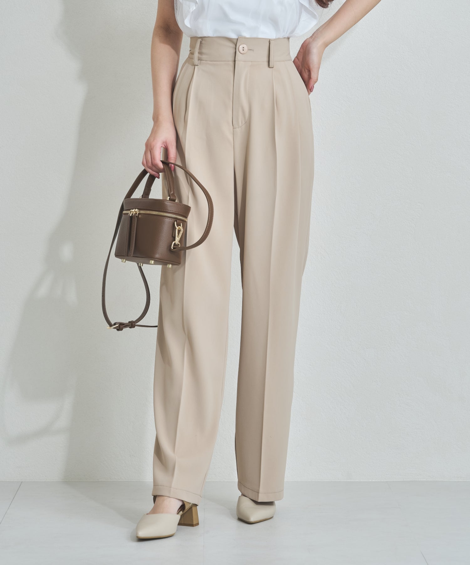WEB限定】ミッシュマッシュ MISCH MASCH 2025春夏新作 2タックワイド