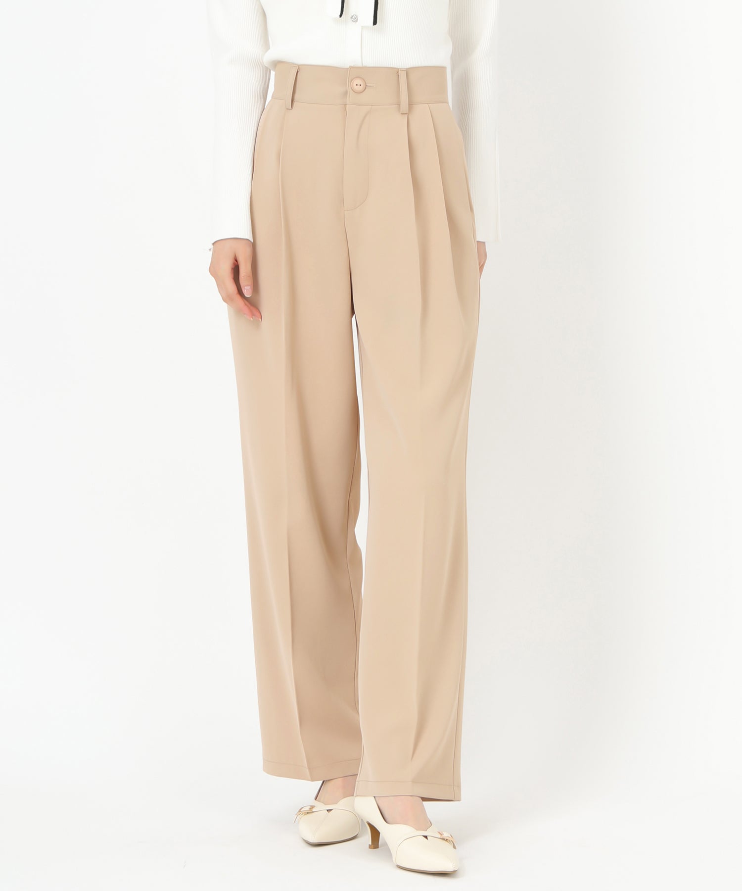 WEB限定】ミッシュマッシュ MISCH MASCH 2025春夏新作 2タックワイド
