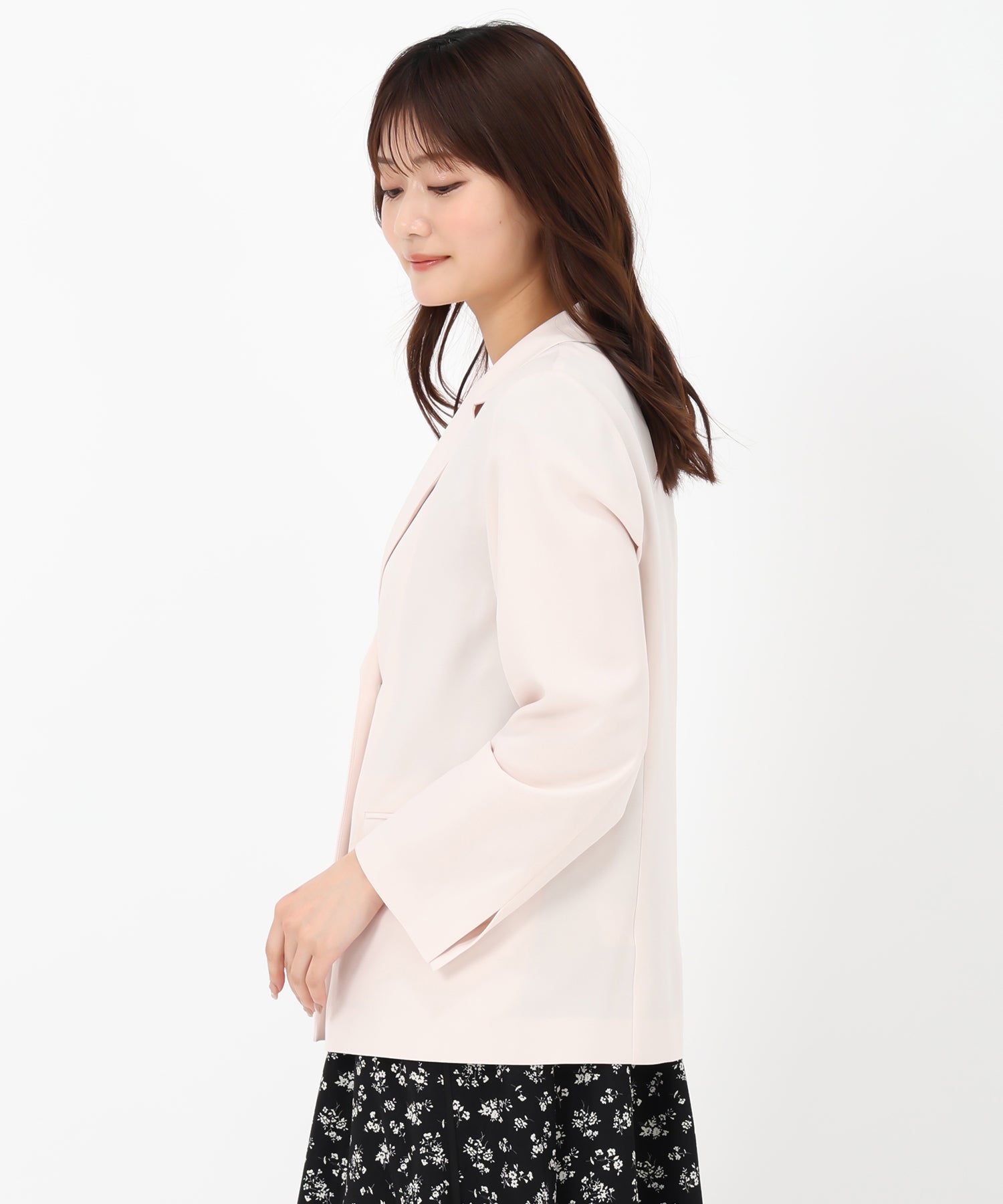 ミッシュマッシュ MISCH MASCH 2025春夏新作 シングルテーラードジャケット （L.GREEN） L.GREEN