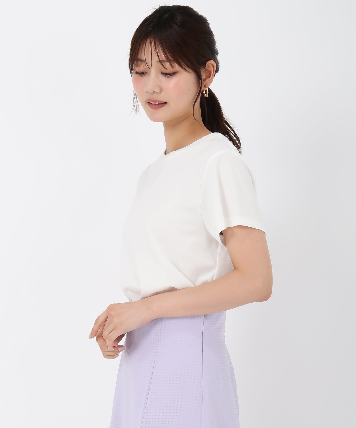 ミッシュマッシュ MISCH MASCH 2025春夏新作 バックフォトTシャツ （WHITE） WHITE