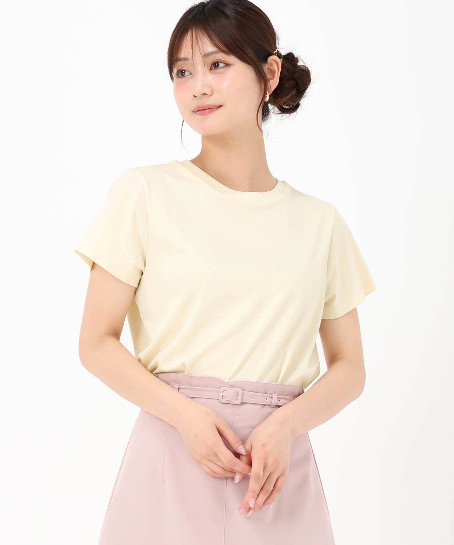 ミッシュマッシュ MISCH MASCH 2025春夏新作 バックフォトTシャツ （WHITE） WHITE