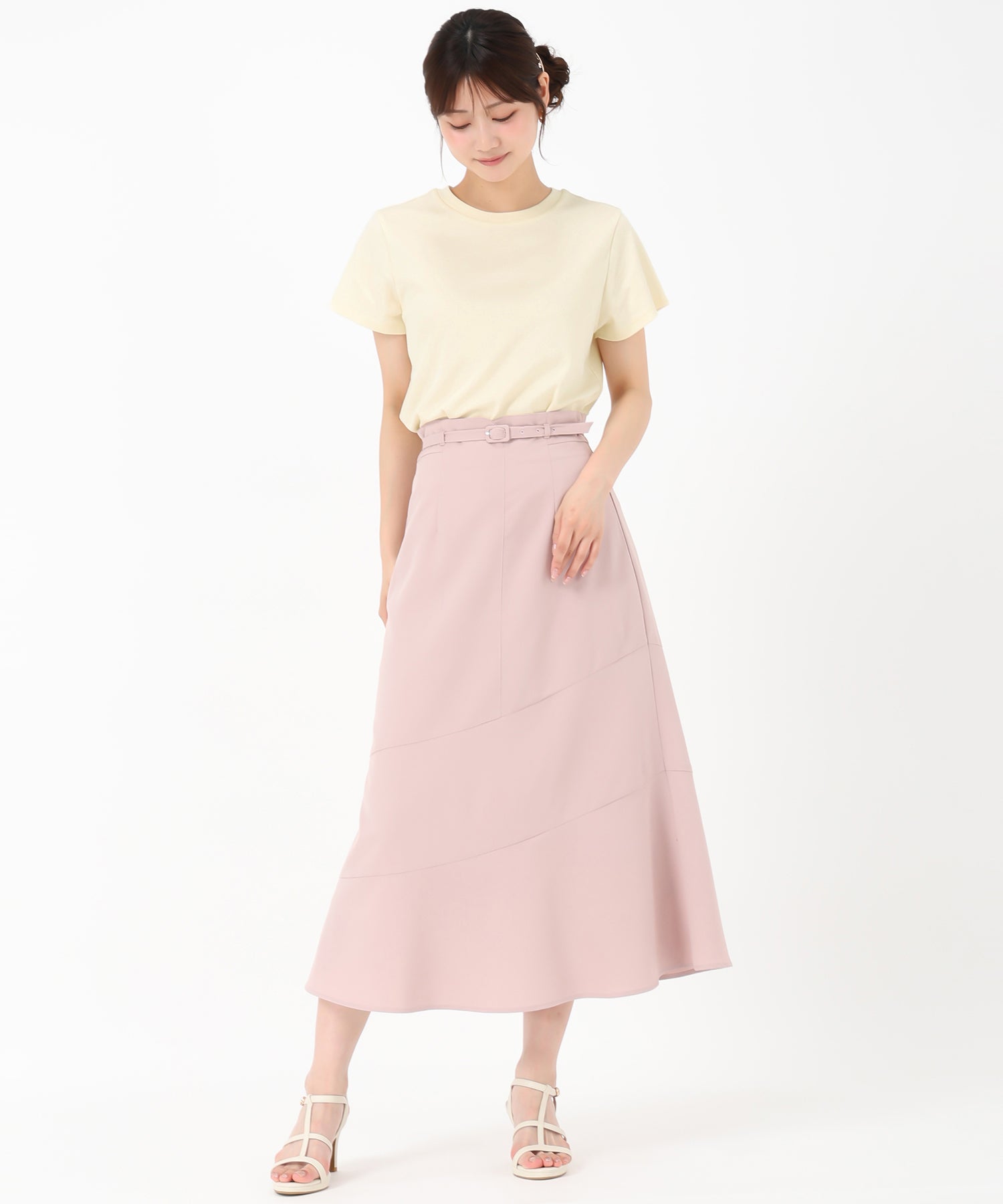 ミッシュマッシュ MISCH MASCH 2025春夏新作 バックフォトTシャツ （WHITE） WHITE