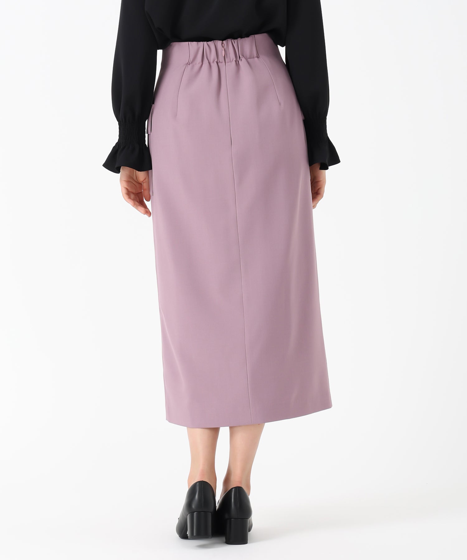 ミッシュマッシュ MISCH MASCH 2025秋冬新作 サイドポケットタイトスカート MM537212 （PINK） PINK