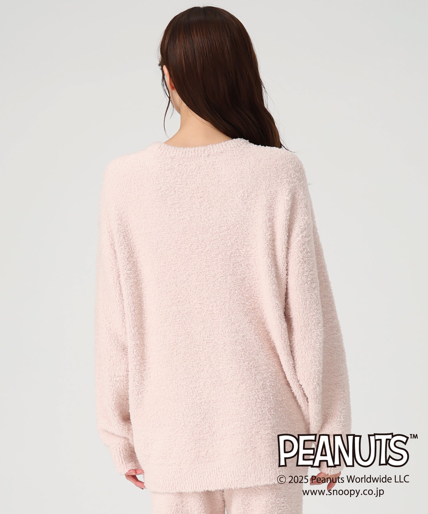 ミッシュマッシュ MISCH MASCH 2025秋冬新作 PEANUTSデザインルームウェアトップス MM548902 （PINK） PINK