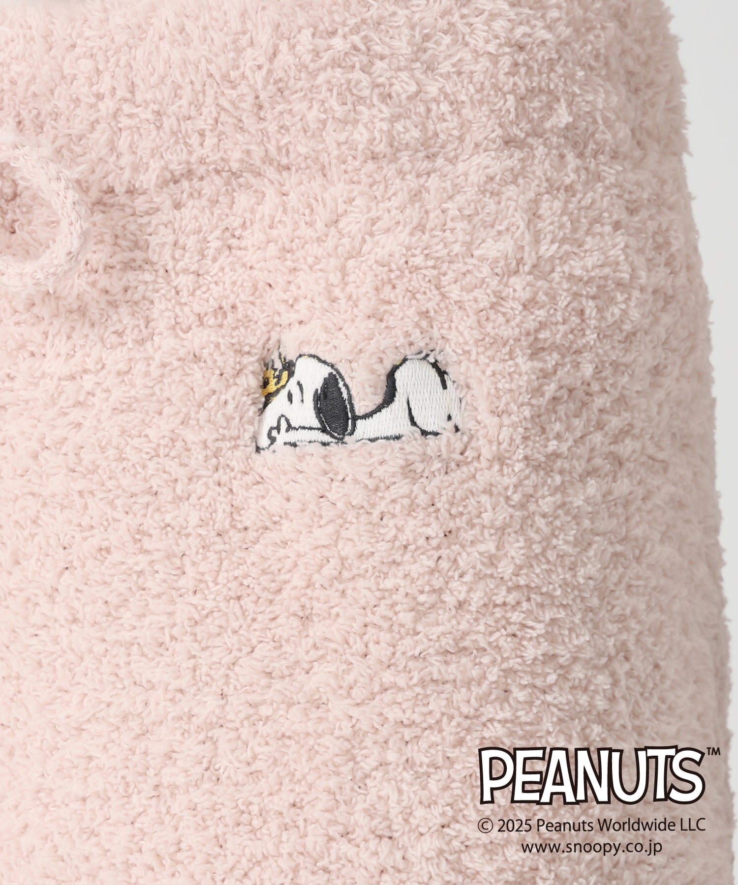 ミッシュマッシュ MISCH MASCH 2025秋冬新作 PEANUTSデザインルームウェアパンツ MM548903 （PINK） PINK