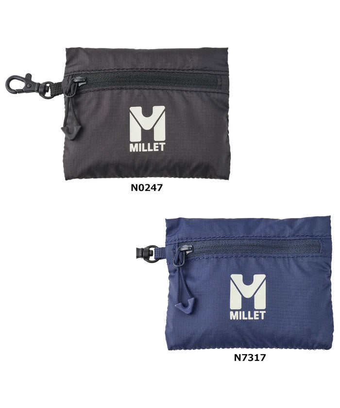 ミレー MILLET ミレー MILLET アウトドア MINI PACKABLE WALLET  MIS0796 （N0247 BLACK-NOIR） N0247 BLACK-NOIR