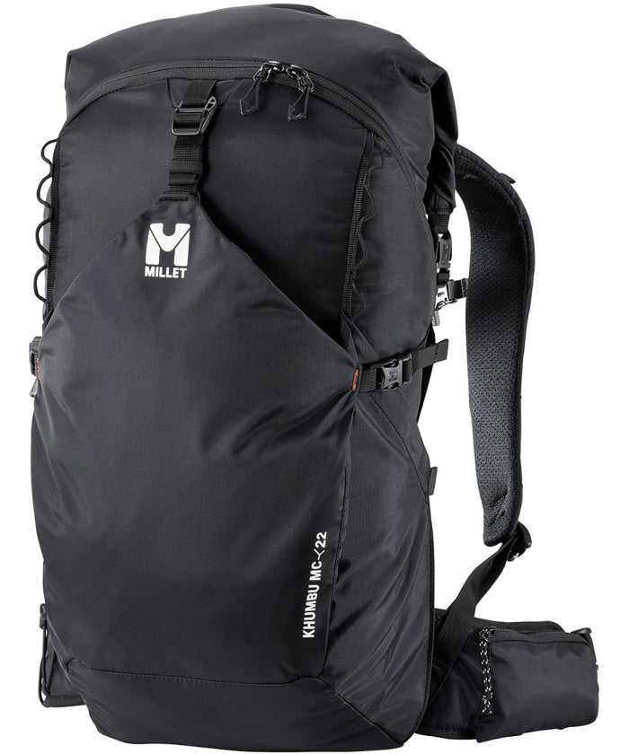 ミレー MILLET ミレー MILLET アウトドア クンブ マウンテン クルーズ 22 バックパック リュックサック 登山 ハイキング トレッキング デイハイク （N4581 JETBLACK） N4581 JETBLACK