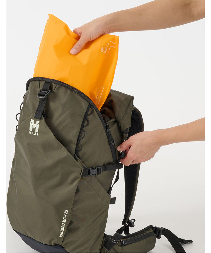 ミレー MILLET ミレー MILLET アウトドア クンブ マウンテン クルーズ 22 バックパック リュックサック 登山 ハイキング トレッキング デイハイク （N4581 JETBLACK） N4581 JETBLACK
