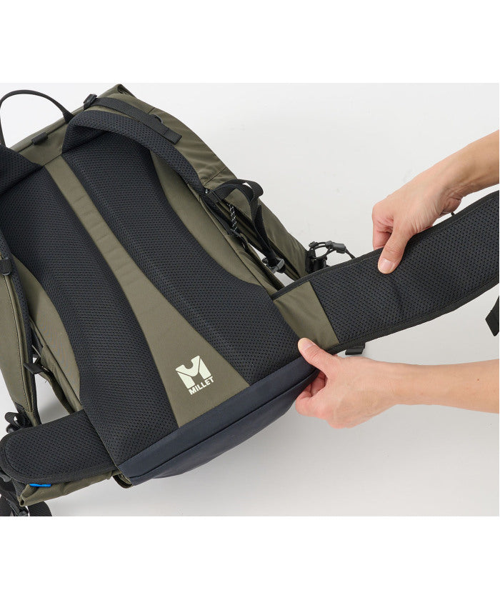 ミレー MILLET ミレー MILLET アウトドア クンブ マウンテン クルーズ 22 バックパック リュックサック 登山 ハイキング トレッキング デイハイク （N4581 JETBLACK） N4581 JETBLACK
