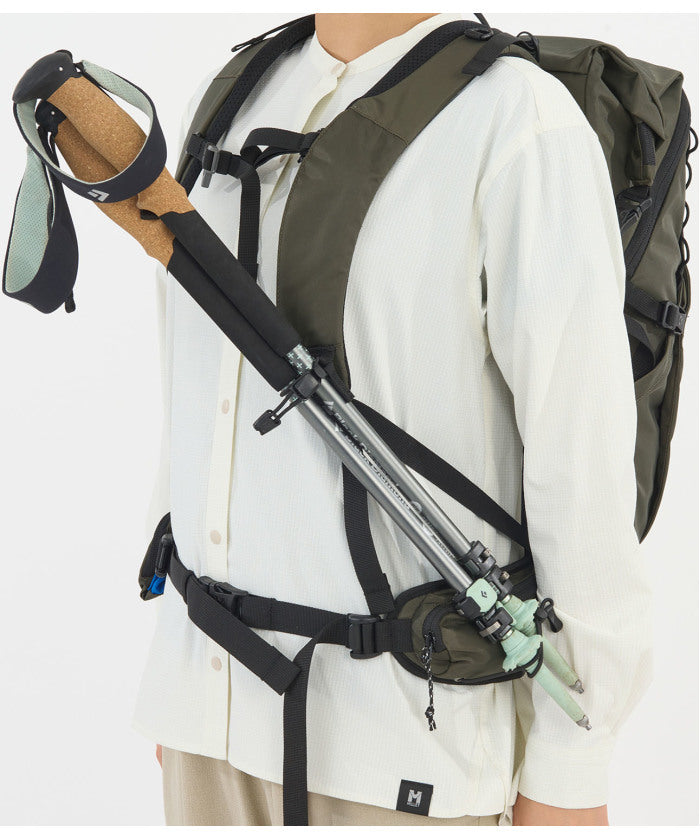 ミレー MILLET ミレー MILLET アウトドア クンブ マウンテン クルーズ 22 バックパック リュックサック 登山 ハイキング トレッキング デイハイク （N4581 JETBLACK） N4581 JETBLACK