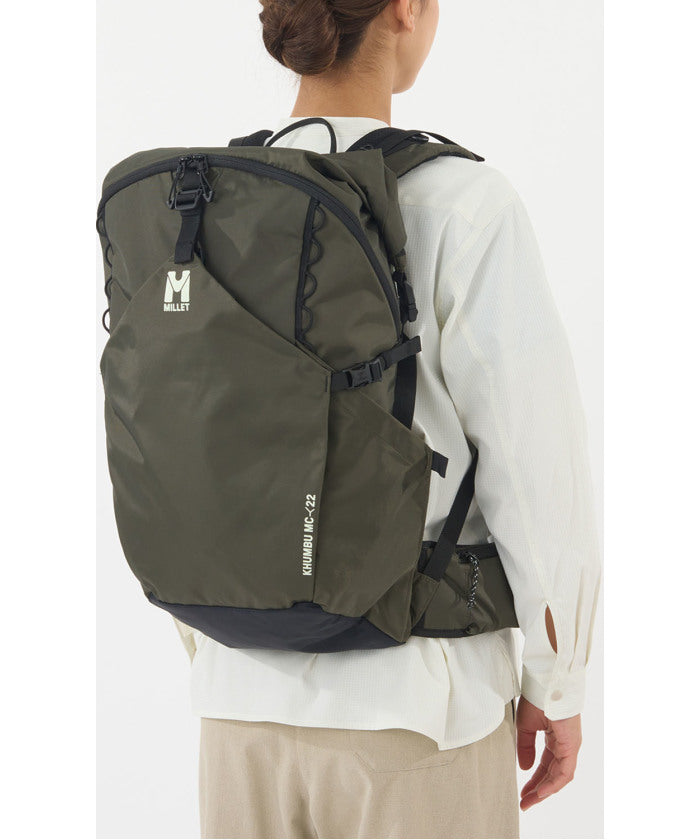 ミレー MILLET ミレー MILLET アウトドア クンブ マウンテン クルーズ 22 バックパック リュックサック 登山 ハイキング トレッキング デイハイク （N4581 JETBLACK） N4581 JETBLACK