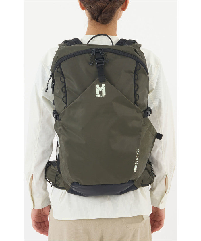 ミレー MILLET ミレー MILLET アウトドア クンブ マウンテン クルーズ 22 バックパック リュックサック 登山 ハイキング トレッキング デイハイク （N4581 JETBLACK） N4581 JETBLACK