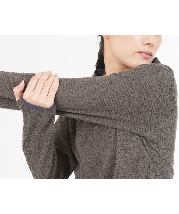 ミレー MILLET MILLET ミレー アウトドア THROUGH WARM CREW M MIV02059 （CASTELROCK） CASTELROCK