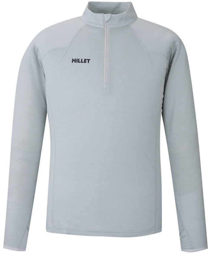 ミレー MILLET ミレー MILLET アウトドア UBIC WOOL ZIP LS M MIV03183 （N8612 INDIAN） N8612 INDIAN