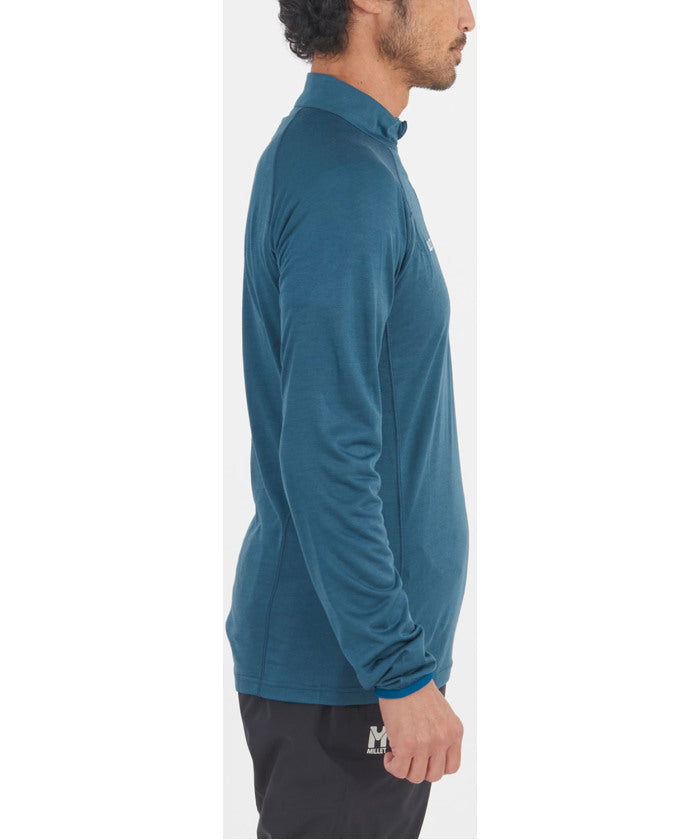 ミレー MILLET ミレー MILLET アウトドア UBIC WOOL ZIP LS M MIV03183 （N8612 INDIAN） N8612 INDIAN