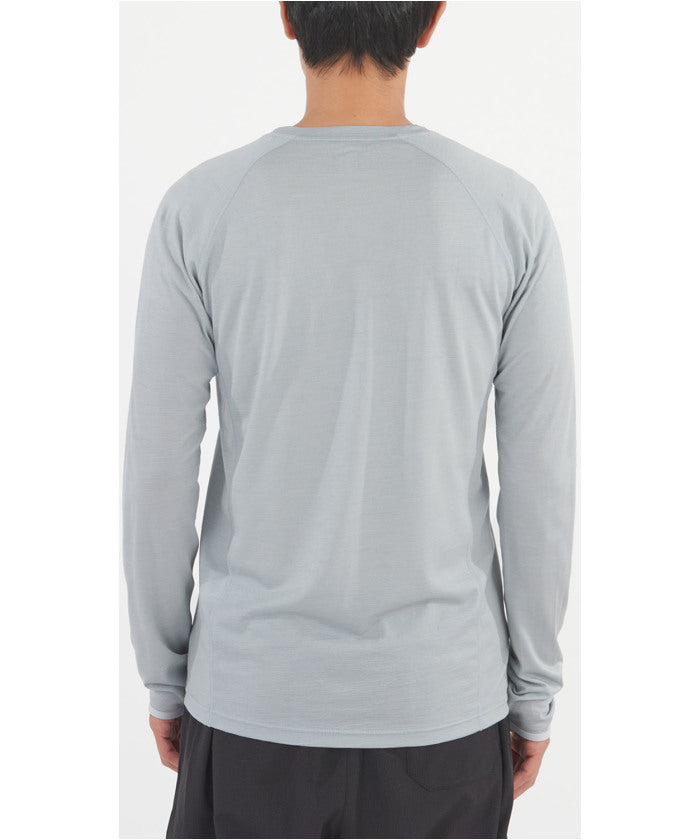ミレー MILLET ミレー MILLET アウトドア UBIC WOOL CREW LS M MIV03184 （N3721 CASTELROCK） N3721 CASTELROCK