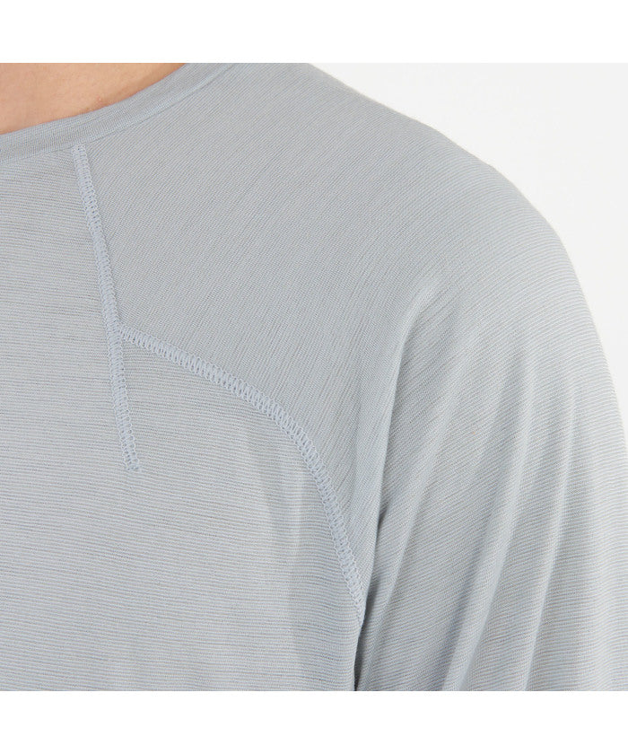 ミレー MILLET ミレー MILLET アウトドア UBIC WOOL CREW LS M MIV03184 （N3721 CASTELROCK） N3721 CASTELROCK