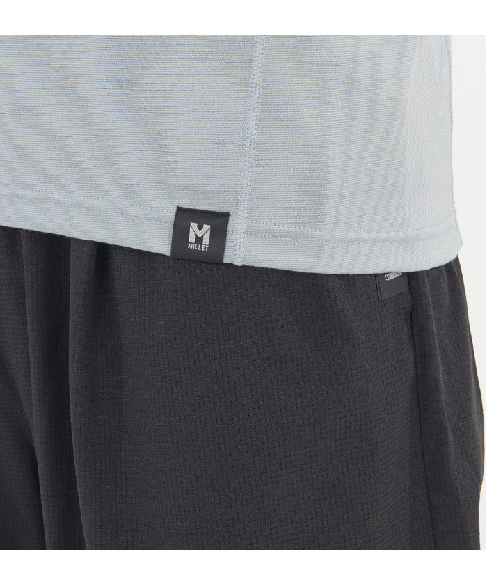 ミレー MILLET ミレー MILLET アウトドア UBIC WOOL CREW LS M MIV03184 （N3721 CASTELROCK） N3721 CASTELROCK