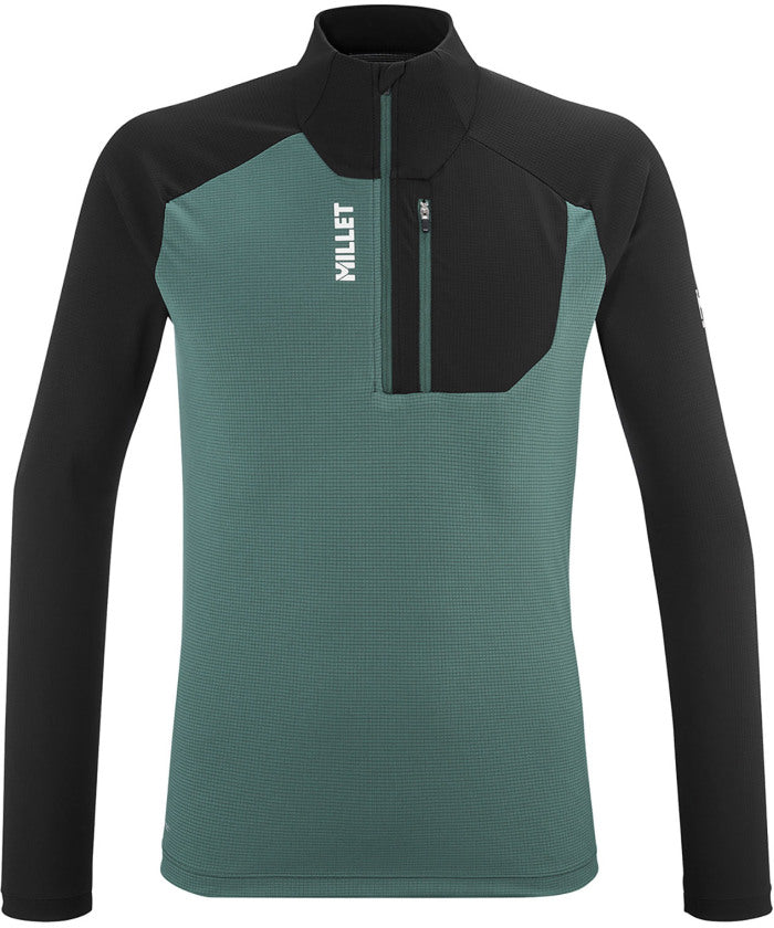 ミレー MILLET ミレー MILLET アウトドア KAMET TS ZIP LS M MIV10454 （N0247 BLACK-NOIR） N0247 BLACK-NOIR