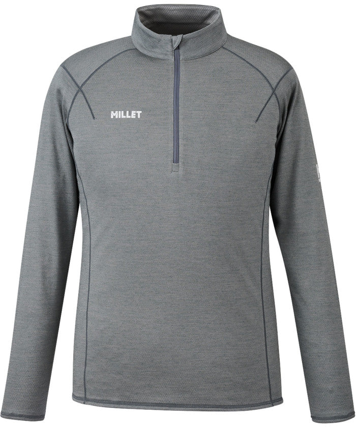 ミレー MILLET ミレー MILLET アウトドア ウビック ウール デュアル ジップ  MIV02129 （N4048 SMOKEDPEARL） N4048 SMOKEDPEARL