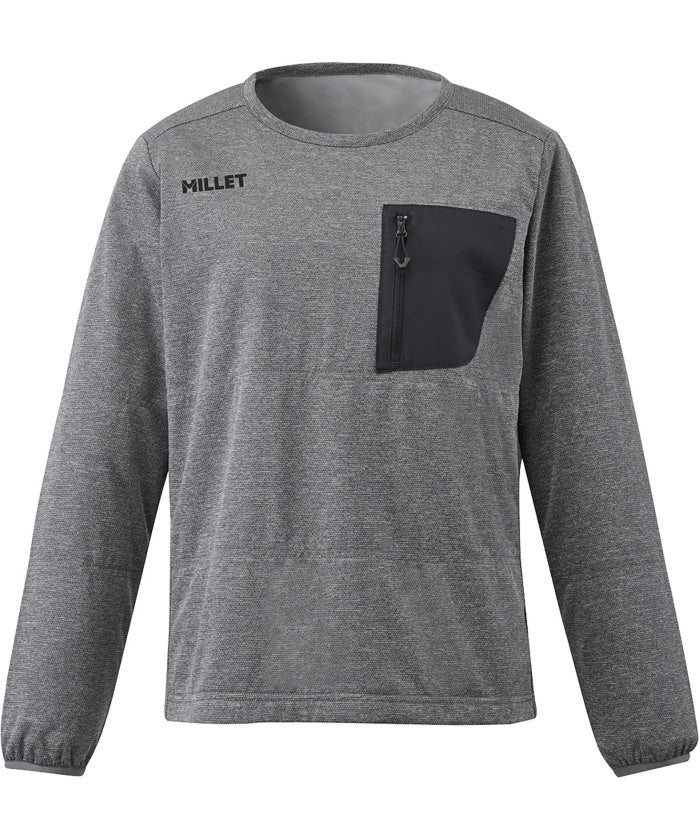 ミレー MILLET MILLET ミレー アウトドア ALPHA LIGHT SWEAT II CREW W MIV01913 （CHARCOAL HEA） CHARCOAL HEA