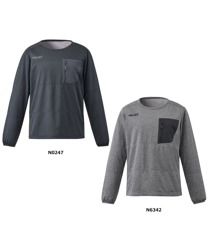 ミレー MILLET MILLET ミレー アウトドア ALPHA LIGHT SWEAT II CREW W MIV01913 （CHARCOAL HEA） CHARCOAL HEA
