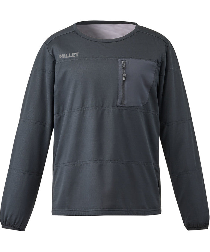 ミレー MILLET MILLET ミレー アウトドア ALPHA LIGHT SWEAT II CREW W MIV01913 （CHARCOAL HEA） CHARCOAL HEA