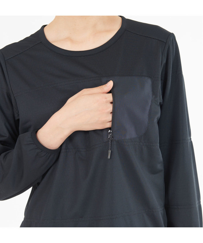 ミレー MILLET MILLET ミレー アウトドア ALPHA LIGHT SWEAT II CREW W MIV01913 （CHARCOAL HEA） CHARCOAL HEA
