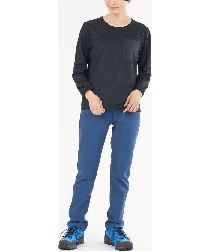 ミレー MILLET MILLET ミレー アウトドア ALPHA LIGHT SWEAT II CREW W MIV01913 （CHARCOAL HEA） CHARCOAL HEA