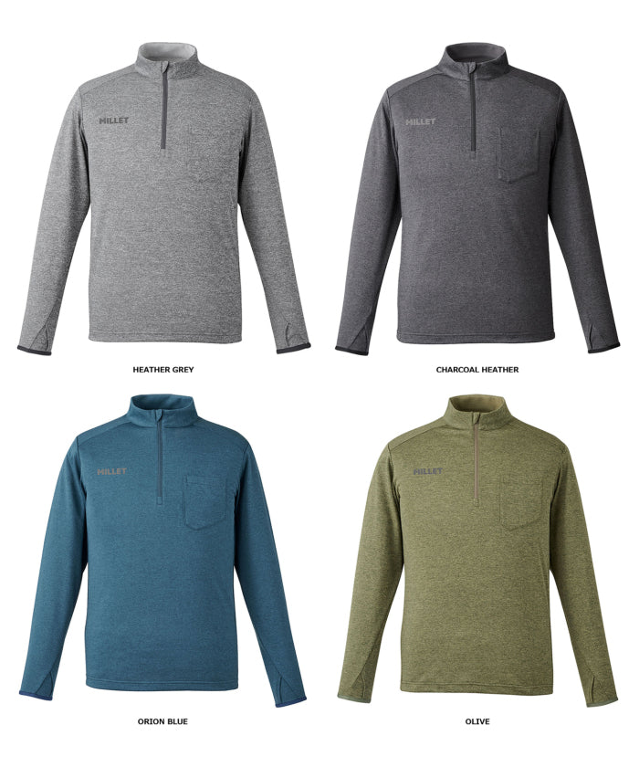 ミレー MILLET MILLET ミレー アウトドア EIRA II ZIP LS M MIV01980 （ORION BLUE） ORION BLUE