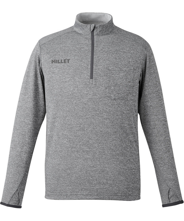 ミレー MILLET MILLET ミレー アウトドア EIRA II ZIP LS M MIV01980 （HEATHER GREY） HEATHER GREY