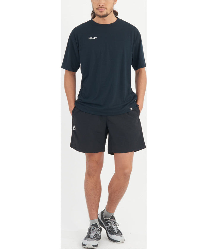 ミレー MILLET ミレー MILLET アウトドア ドライナイロン ショートパンツ 7 MIV03203 （N0247 BLACK-NOIR） N0247 BLACK-NOIR