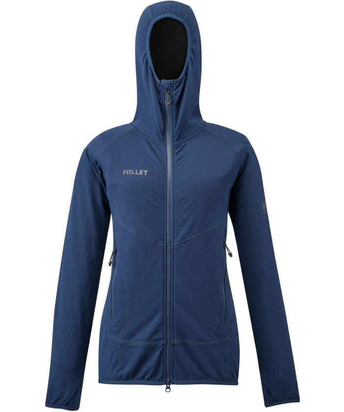 ミレー MILLET MILLET ミレー アウトドア DRY GRID HOODIE W MIV02046 （SAPHIR） SAPHIR