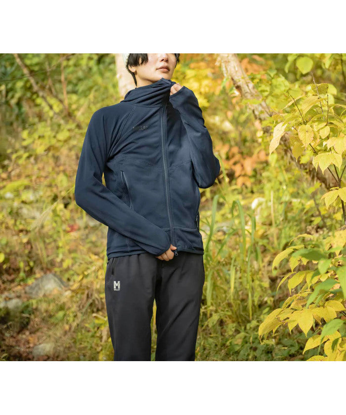 ミレー MILLET MILLET ミレー アウトドア DRY GRID HOODIE W MIV02046 （SAPHIR） SAPHIR