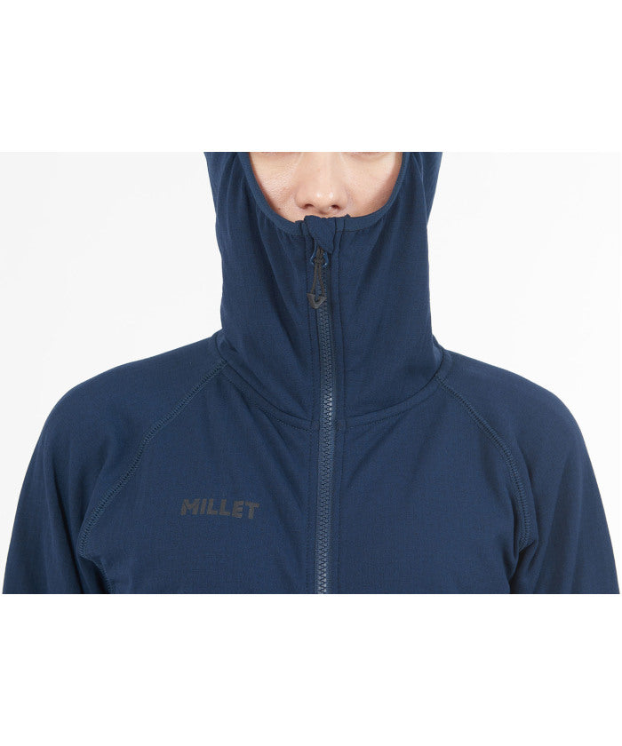 ミレー MILLET MILLET ミレー アウトドア DRY GRID HOODIE W MIV02046 （SAPHIR） SAPHIR