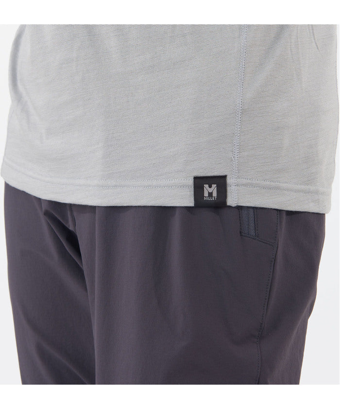 ミレー MILLET ミレー MILLET アウトドア UBIC WOOL CREW LS W MIV03216 （N7372 SILVER） N7372 SILVER