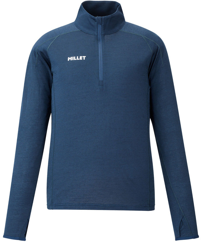 ミレー MILLET ミレー MILLET アウトドア UBIC WOOL ZIP LS W MIV03215 （N4238 BOTTLE） N4238 BOTTLE