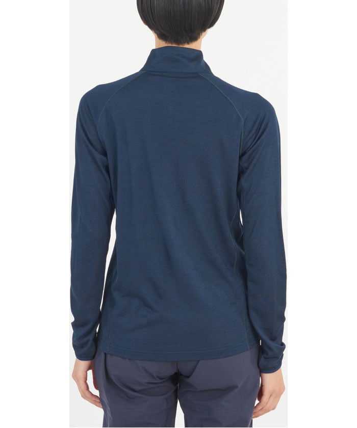 ミレー MILLET ミレー MILLET アウトドア UBIC WOOL ZIP LS W MIV03215 （N4238 BOTTLE） N4238 BOTTLE