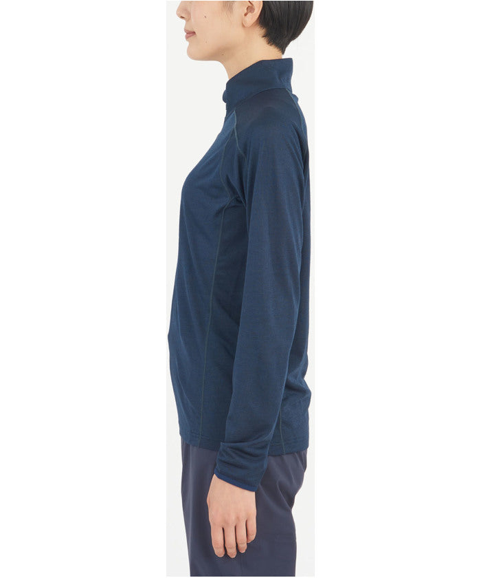 ミレー MILLET ミレー MILLET アウトドア UBIC WOOL ZIP LS W MIV03215 （N4238 BOTTLE） N4238 BOTTLE