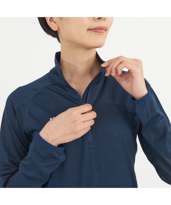 ミレー MILLET ミレー MILLET アウトドア UBIC WOOL ZIP LS W MIV03215 （N4238 BOTTLE） N4238 BOTTLE