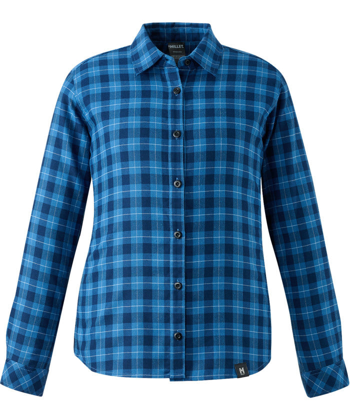 ミレー MILLET ミレー MILLET アウトドア パラディス ロングスリーブシャツ  MIV02145 （N3171 CORONETBLUE） N3171 CORONETBLUE